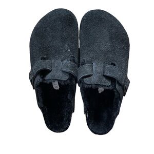 Birkenstock Black Suede Clog Mules smoking home all 3 pair together 100$ i